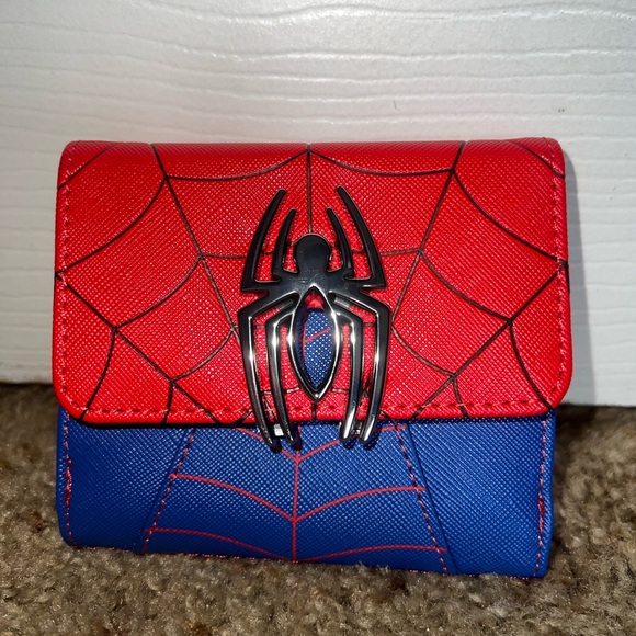 Loungefly Handbags - NWOT Loungefly Spider-Man Wallet
